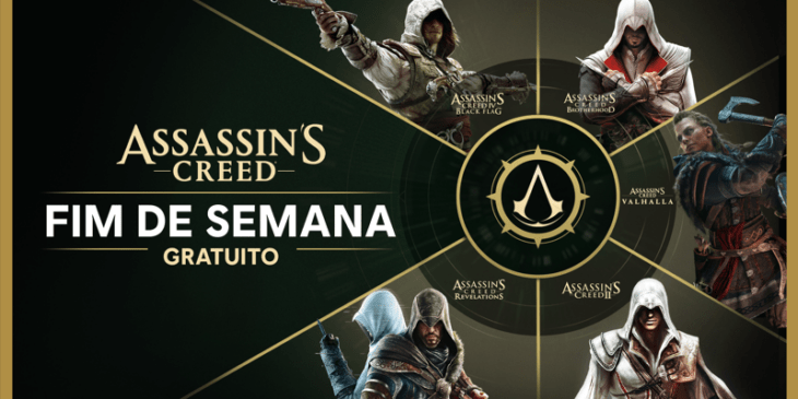 Fim de semana gratuito Assassin's Creed