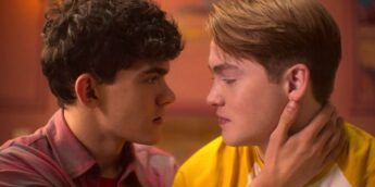 Nick e Charlie em Heartstopper
