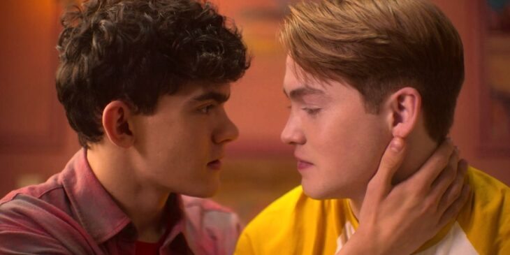Nick e Charlie em Heartstopper