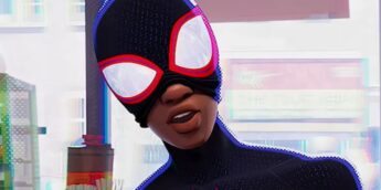 Miles Morales em Através do Aranhaverso