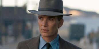 Cillian Murphy com visual de Oppenheimer