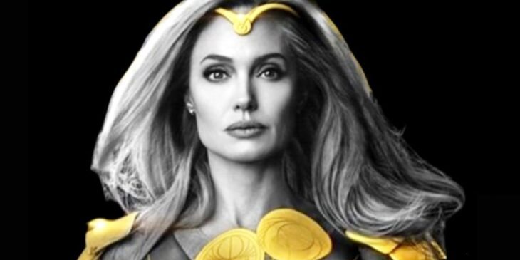 Angelina Jolie como Thena, em Eternos