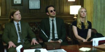 Matt Murdock, Karen e Foggy, em Demolidor