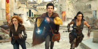 Protagonistas de Dungeons & Dragons em ação