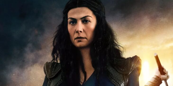 Rosamund Pike em A Roda do Tempo