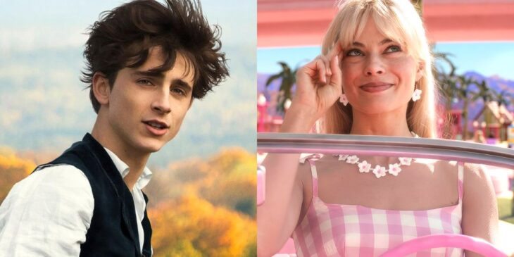 Timothée Chalamet e Barbie