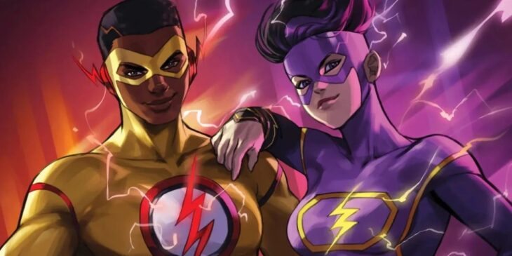 Kid Flash e Flash da China