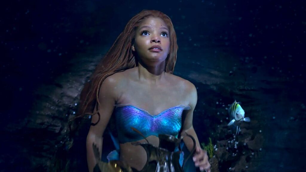 Halle Bailey em A Pequena Sereia