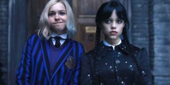 Wandinha e Enid em série da Netflix