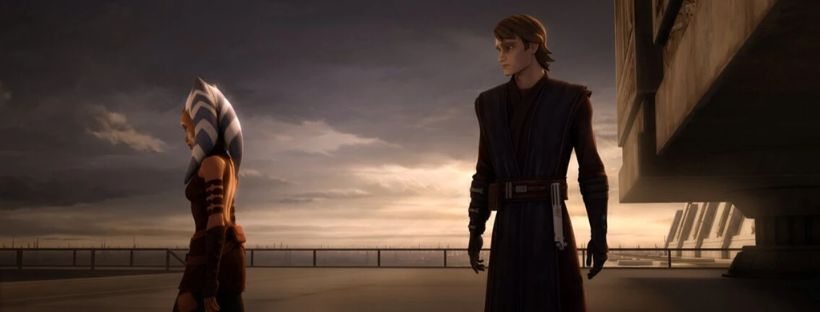 Ahsoka deixando a Ordem Jedi