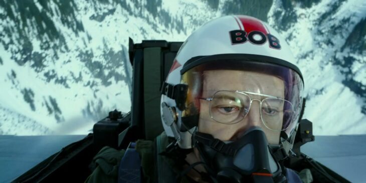 Lewis Pullman como Bob em Top Gun: Maverick