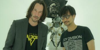 Keanu Reeves e Hideo Kojima
