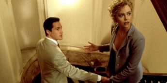 Keanu Reeves e Charlize Theron