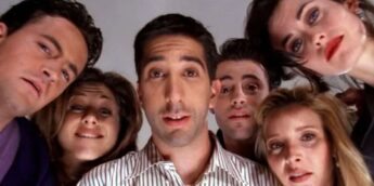 Seis protagonistas de Friends em cena