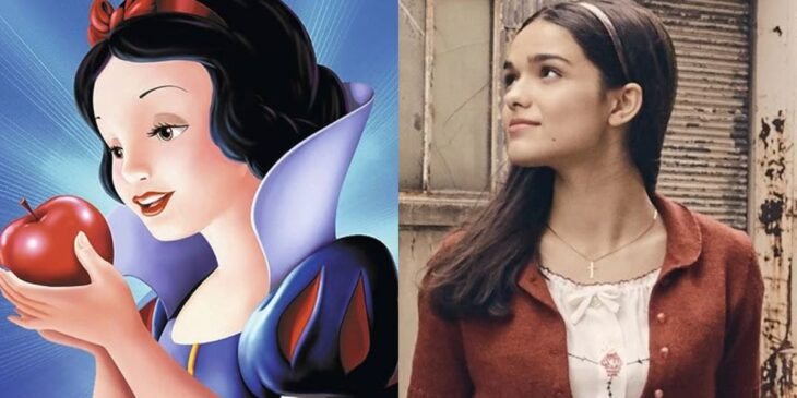Branca de Neve e Rachel Zegler