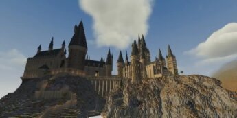 Castelo de Hogwarts em Minecraft