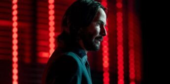John Wick em sala vermelha