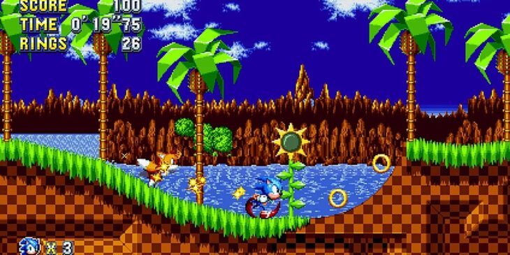 Pixel art de SONIC
