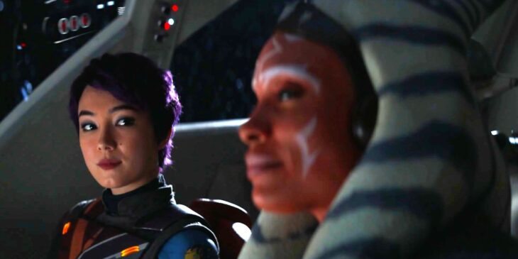 Sabine e Ahsoka em série