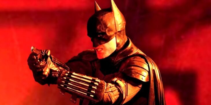 Batman, de Robert Pattinson, em cena de luta