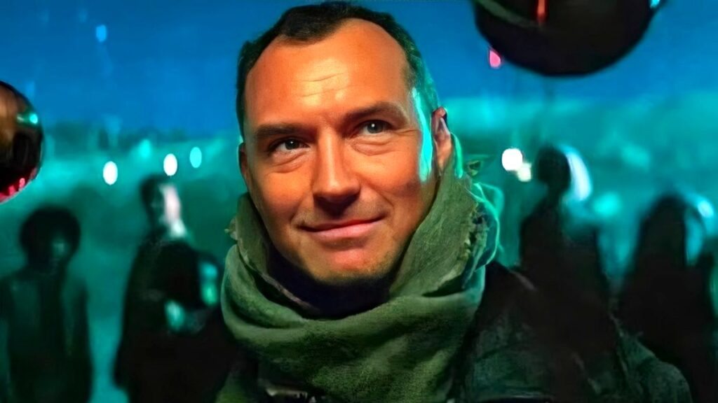 Jude Law na série Skeleton Crew