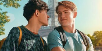Kit Connor e Joe Locke na série Heartstopper