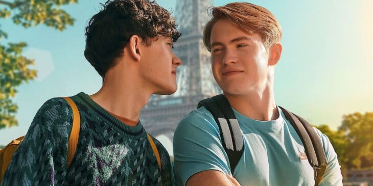 Kit Connor e Joe Locke na série Heartstopper