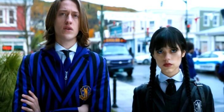 Xavier, de Percy Hynes White, e Wandinha