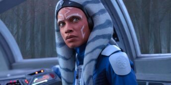 Ahsoka surpresa em sua nave