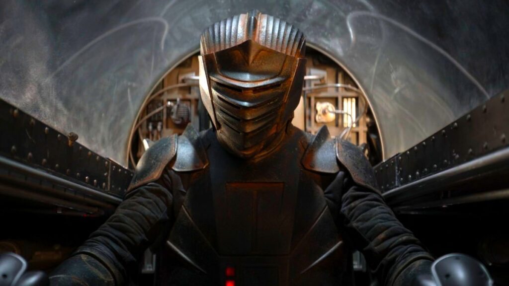 Marrok pilotando nave em Ahsoka