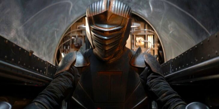 Marrok pilotando nave em Ahsoka