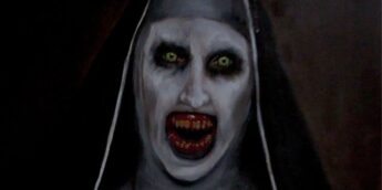 A Freira em pintura de Invocação do Mal