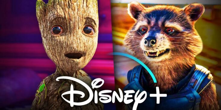 Groot e Rocket Raccoon