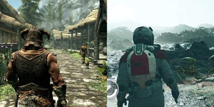 Skyrim e Starfield