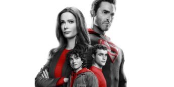 Superman & Lois com seus filhos