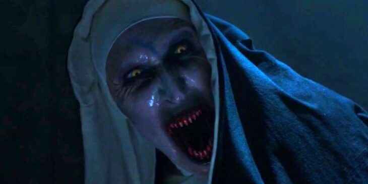 Valak assustadora em A Freira