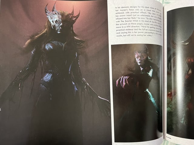 Feiticeira Escarlate com outro visual