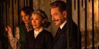 Poirot, Mrs. Reynolds e mais, em A Noite das Bruxas