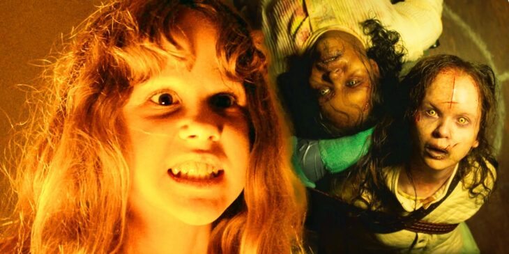 Linda Blair em O Exorcista
