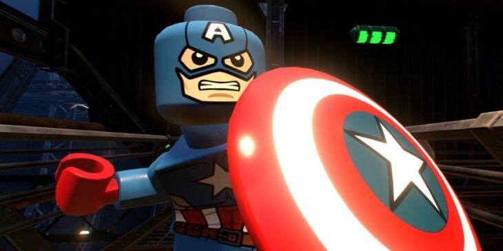 Capitão América em LEGO dos Vingadores
