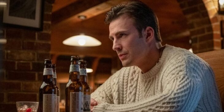 Chris Evans em Entre Facas e Segredos