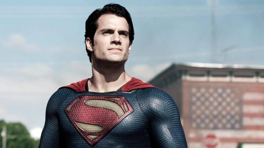 Henry Cavill em O Homem de Aço