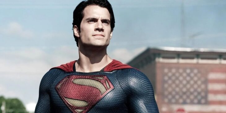 Henry Cavill em O Homem de Aço
