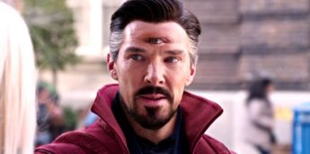 Stephen com três olhos em Doutor Estranho 2