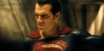 Superman com expressão brava em Batman v Superman