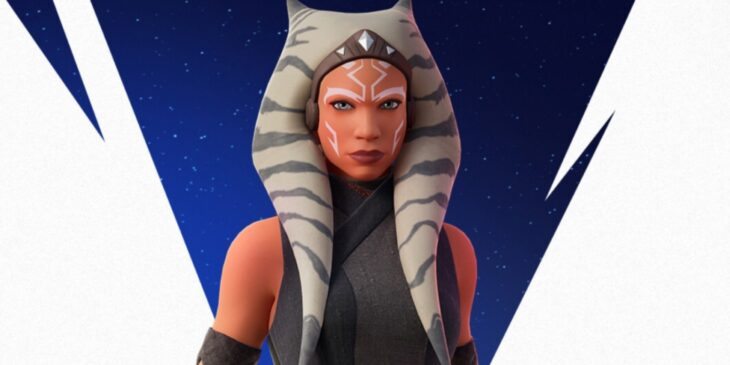 Ahsoka Tano em Fortnite