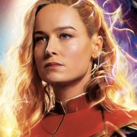Brie Larson como Capitã Marvel em As Marvels