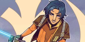 Ezra em capa comemorativa de Star Wars Rebels