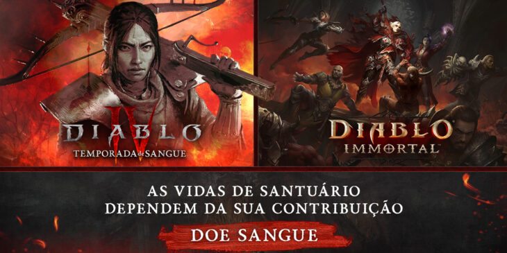 Diablo doação de sangue