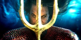 Jason Momoa com tridente em Aquaman 2 O Reino Perdido
